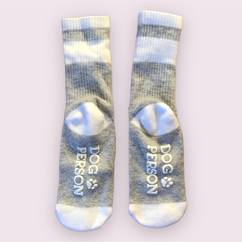 Dog Person No Slip Lounge Socks